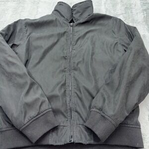 Weatherproof Jacket Mens XL Black Softshell Fleece Lined Full Zip